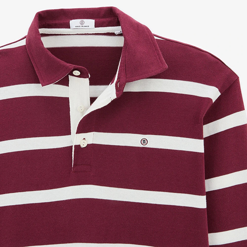 Striped Jersey Rugby L/S: Bordeaux