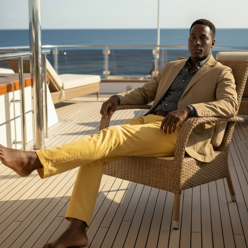 Comfort Fit Chino 702: Gold