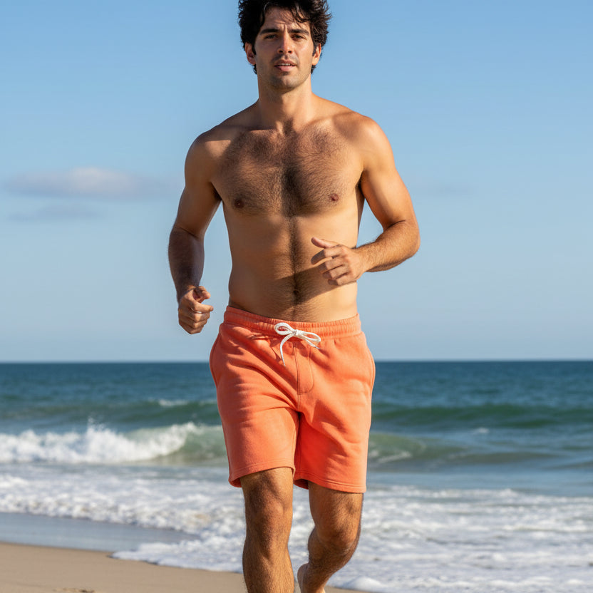 Fleece Short: Carrot