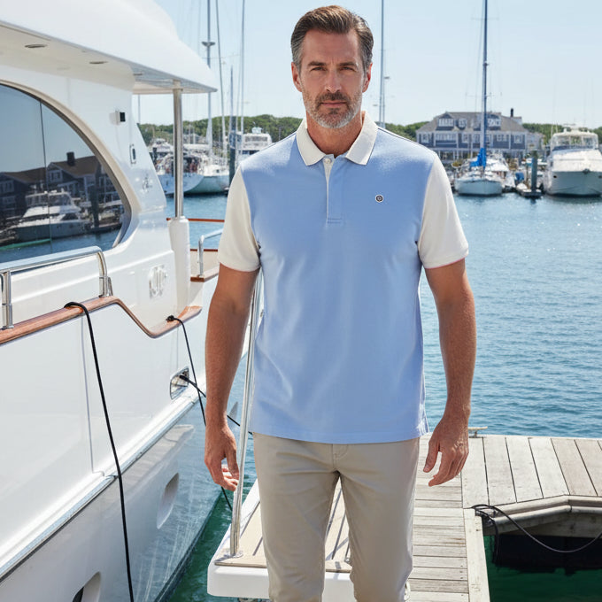 Landry Polo S/S: Crystal