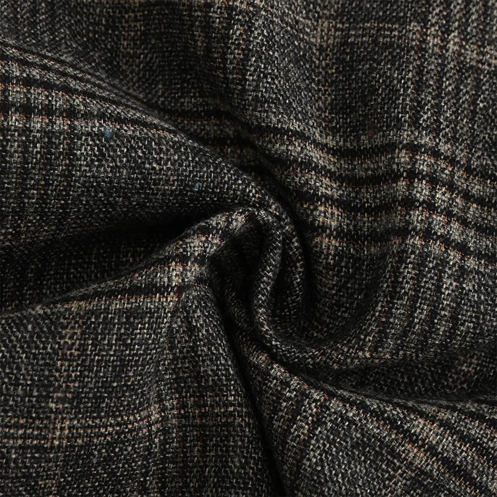 Simon Plaid Blazer: Charcoal