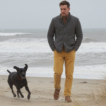 Tapered Stretch Denim: Antilope