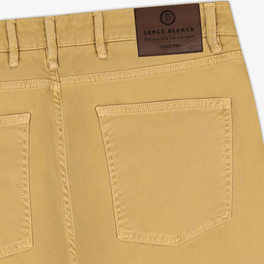 Tapered Stretch Denim: Antilope