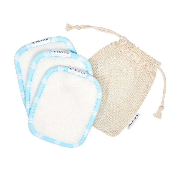 3-Pack Reusable Makeup Removers: Chamomile