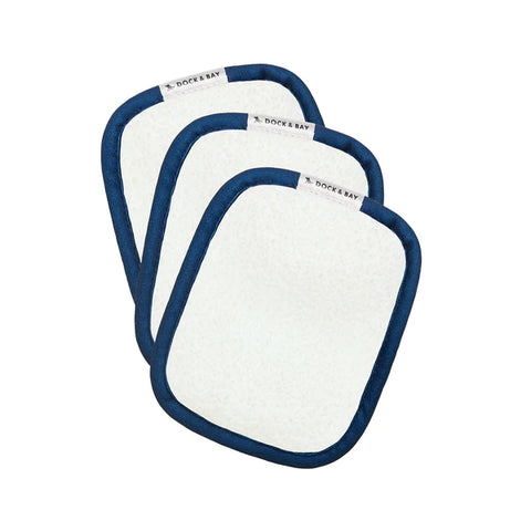 3-Pack Reusable Makeup Removers: Whitsunday