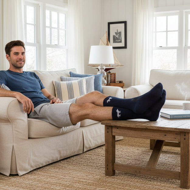 Crew Sock: Navy