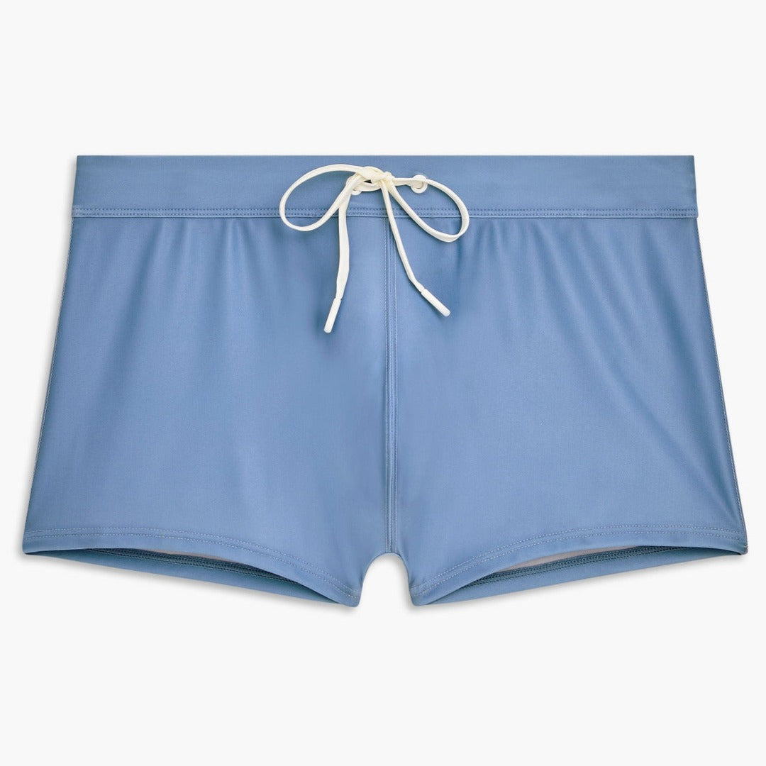 Cabo Swim Trunk: Lichen Blue