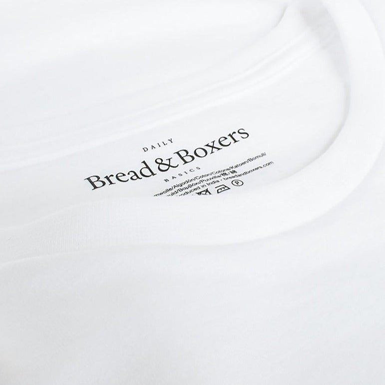 Crew Neck Tee S/S: White