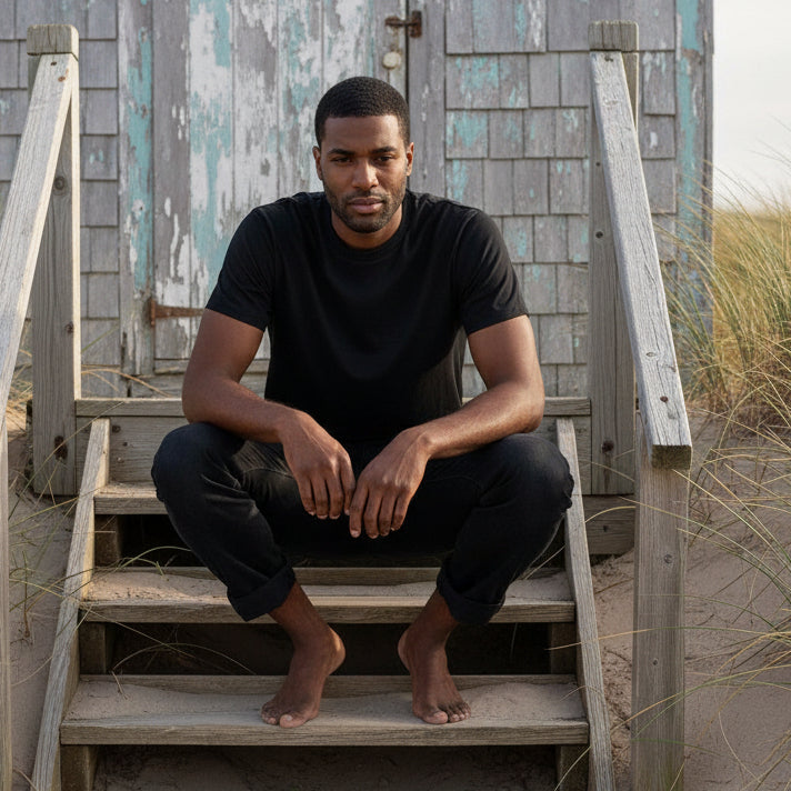 Lightweight Tee S/S: Black