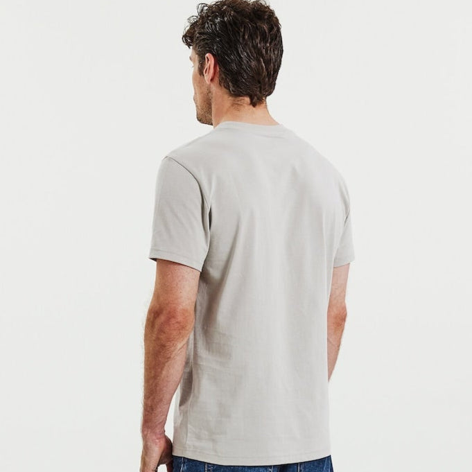 Crew Neck Tee S/S: Greige