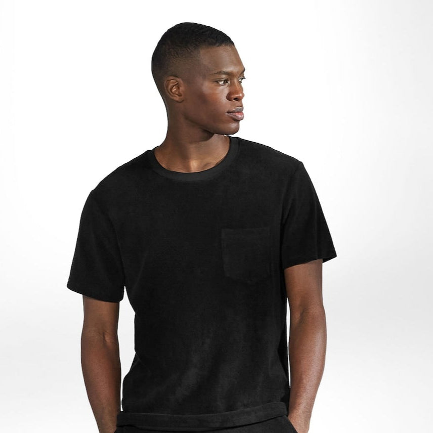 Terry Tee S/S: Black