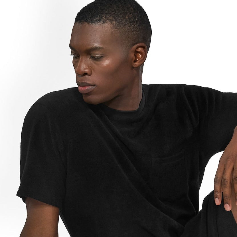 Terry Tee S/S: Black