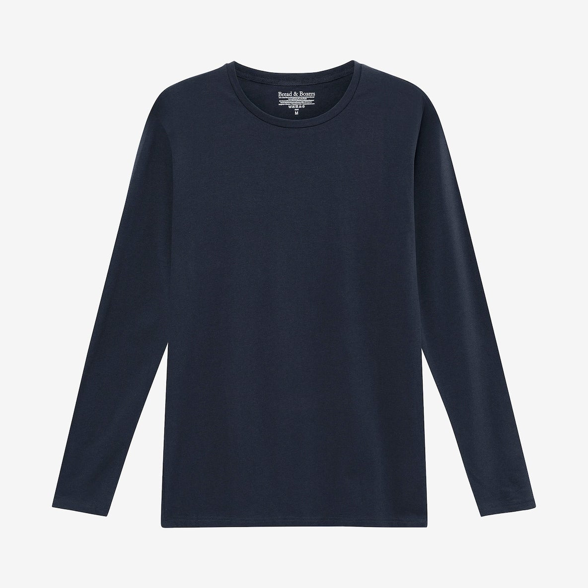 Long Sleeve Crew-Neck: Dark Navy