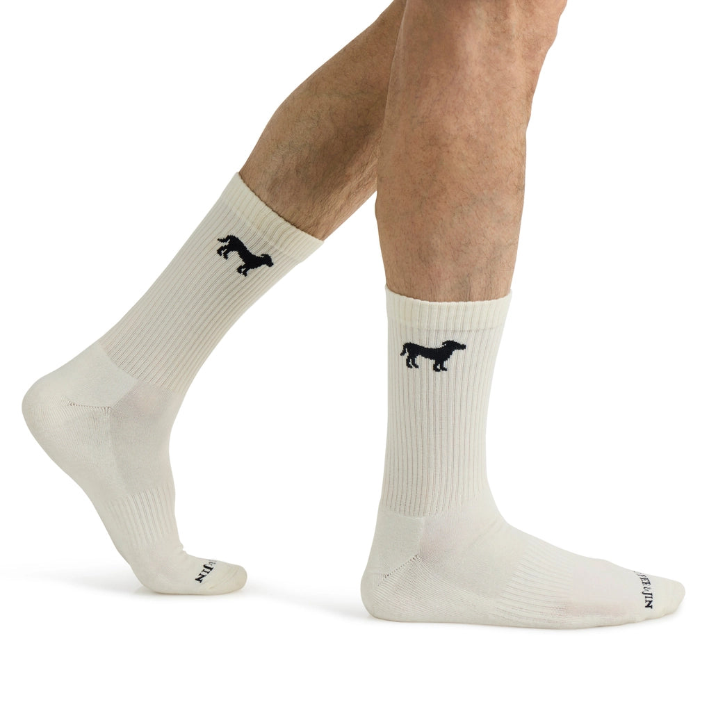 Crew Sock: Ivory