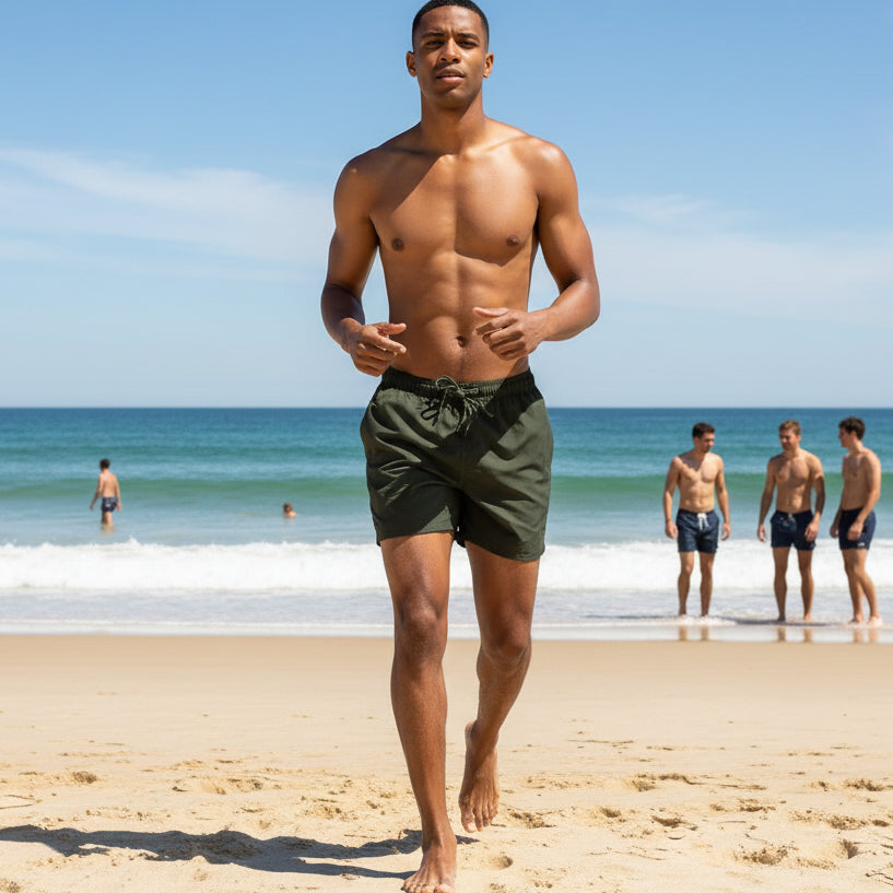Swim Trunk: Army Green