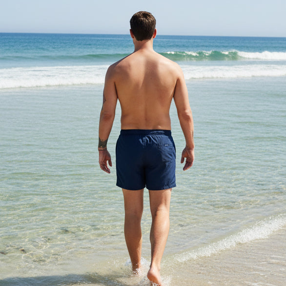 Swim Trunk: Navy Blue