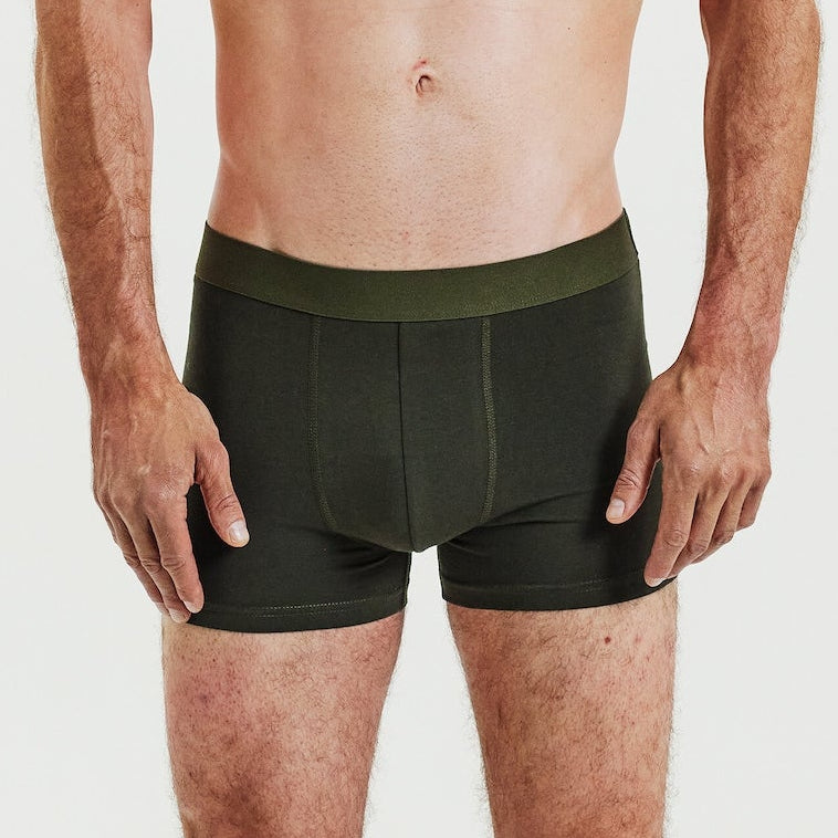 Boxer Brief 3 Pack: Army Green