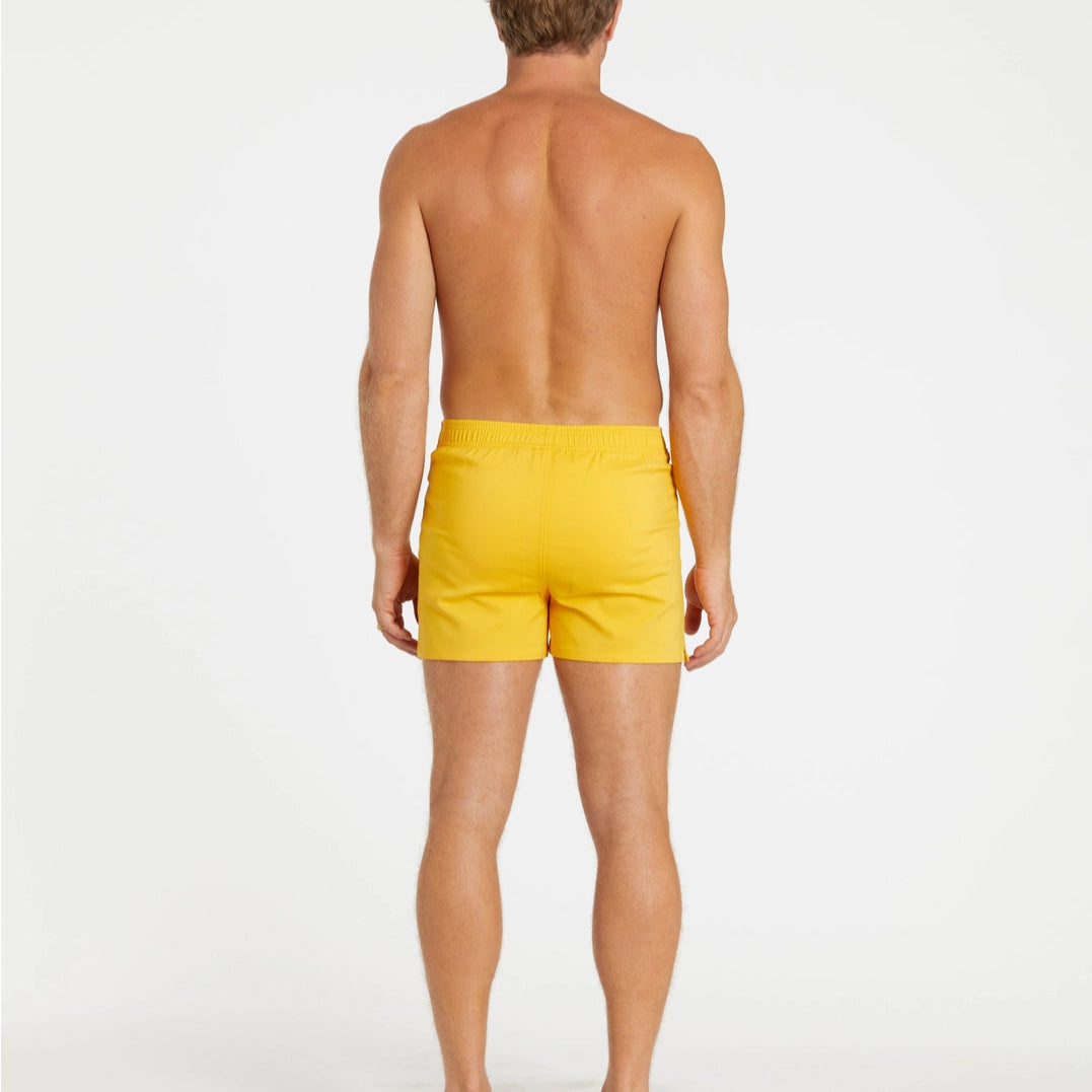 Cabana Swim Trunk: Gold