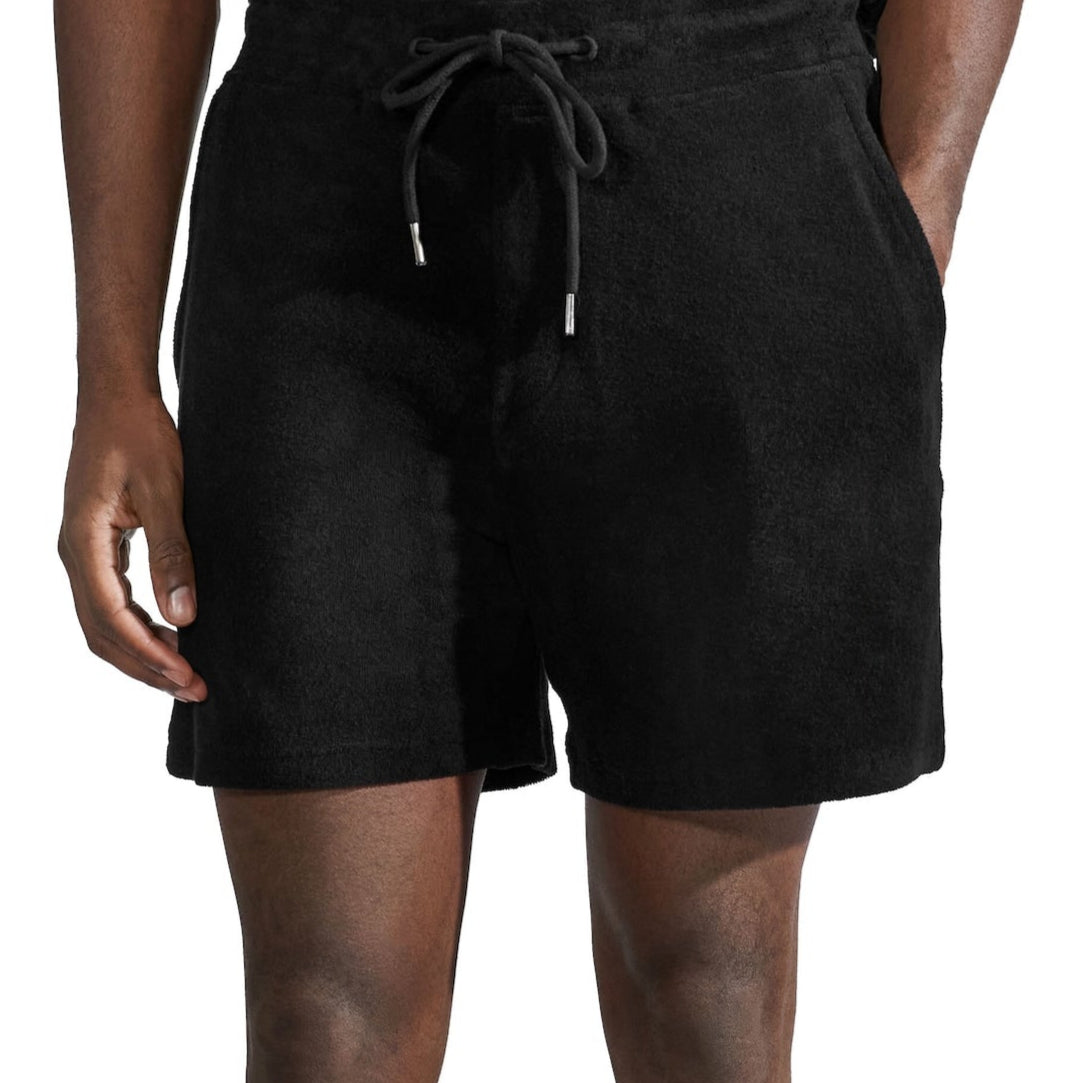 Terry Shorts: Black