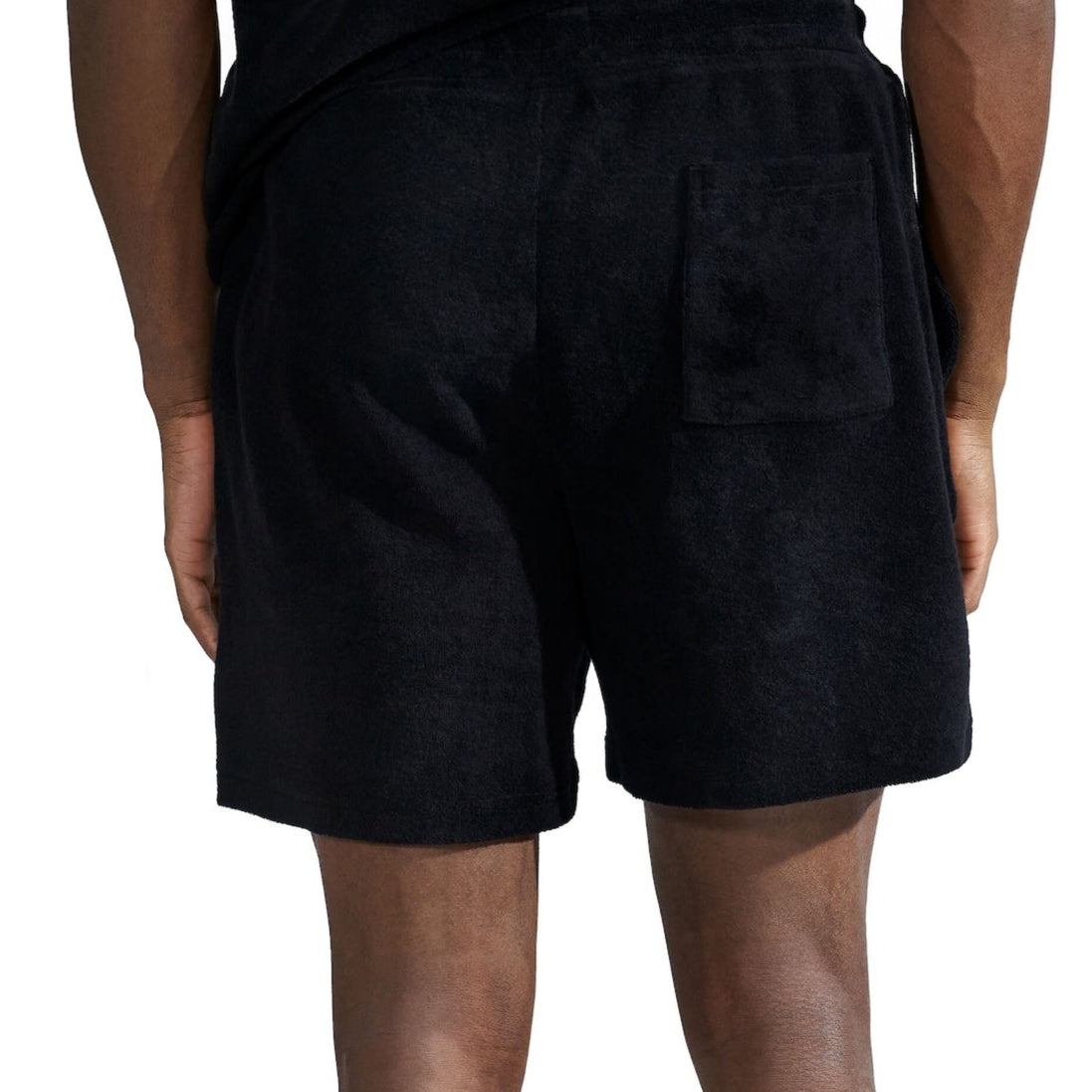 Terry Shorts: Black