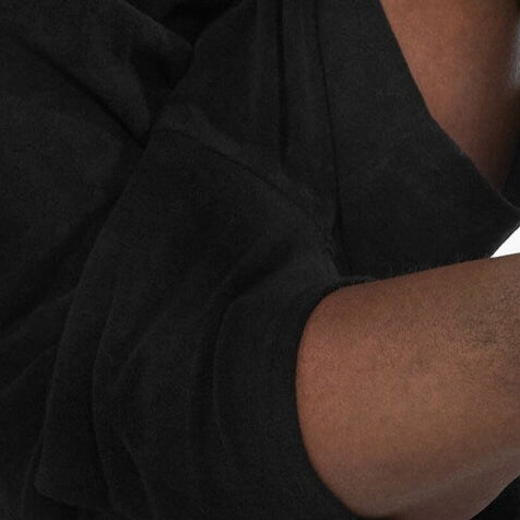 Terry Shorts: Black
