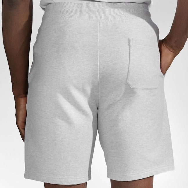 Lounge Short: Light Grey Melange