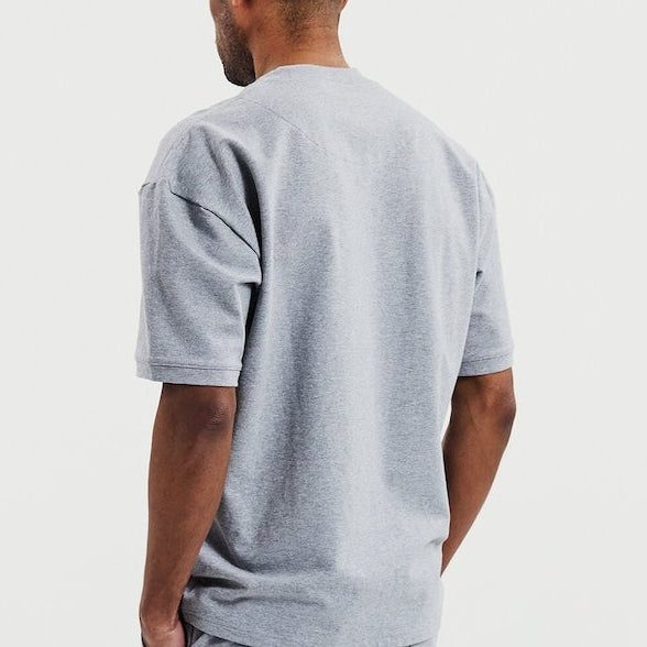 Lounge Tee S/S: Grey Mélange