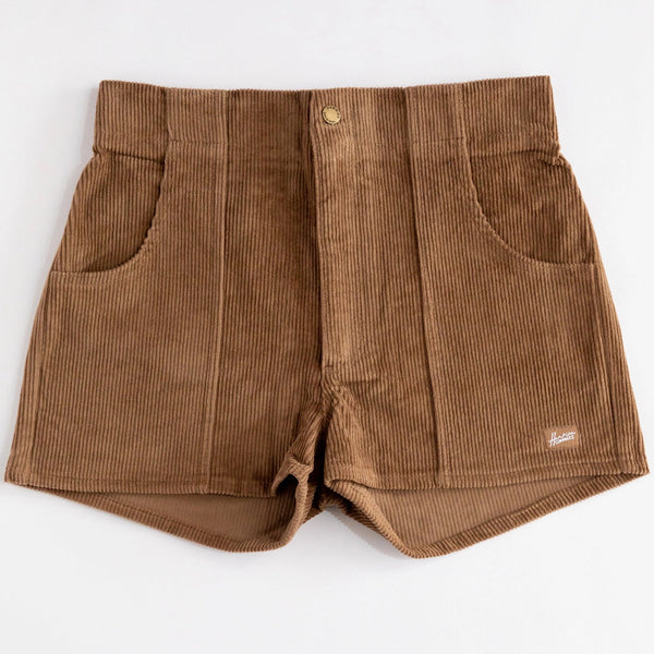Stretch Corduroy Short: Brown – Henry & Company