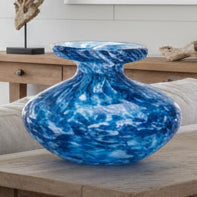 Blue Swirl Bottle: Small