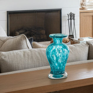 Blue Swirl Bottle: Large