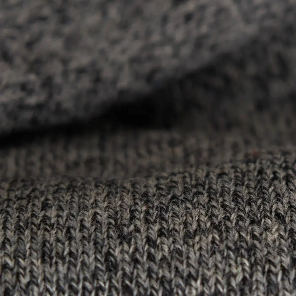Wool Beanie: Charcoal