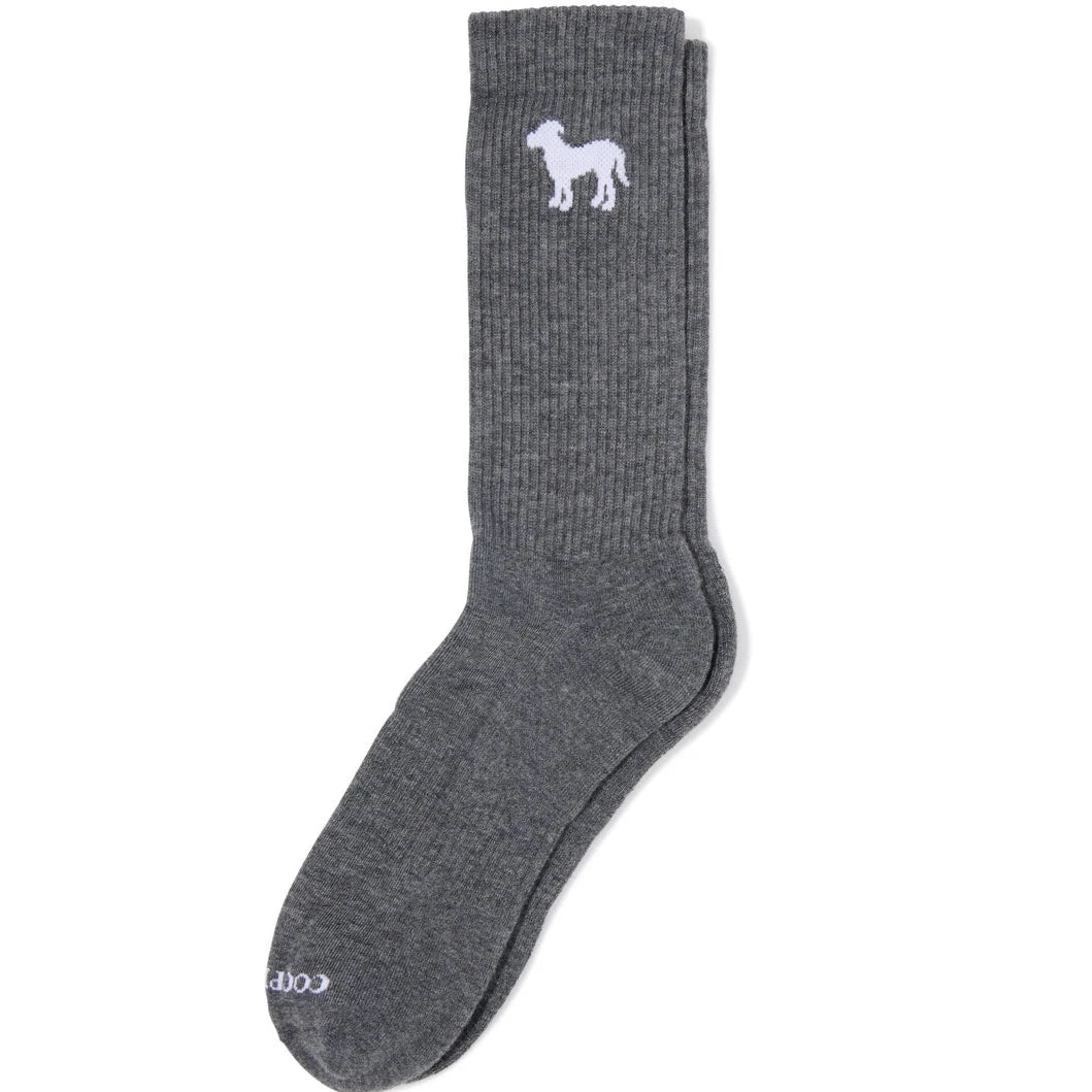 Crew Sock: Dark Heather