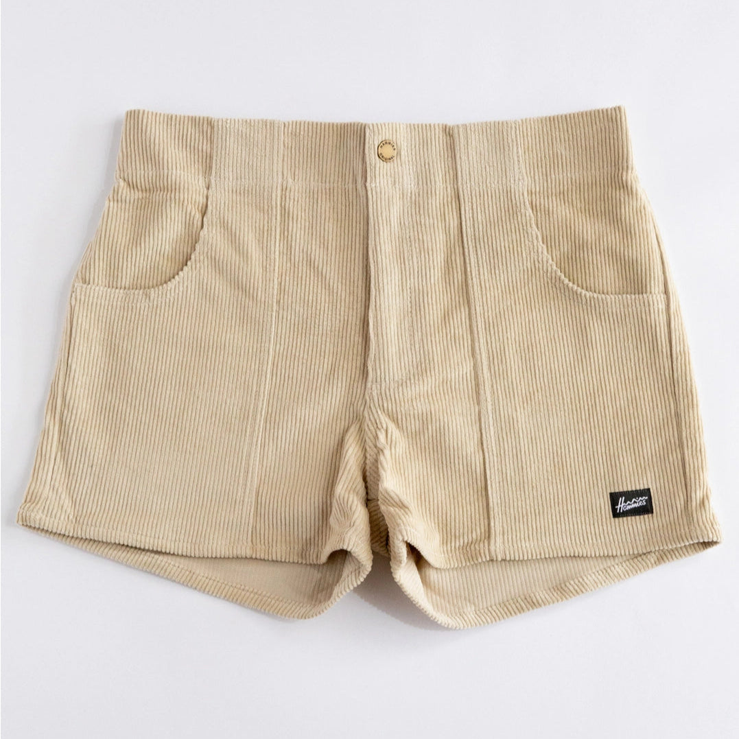 Stretch Corduroy Short: Sand