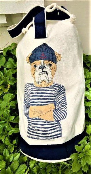 Sailor Boxer Backpack: Navy Trim – Henry & Company