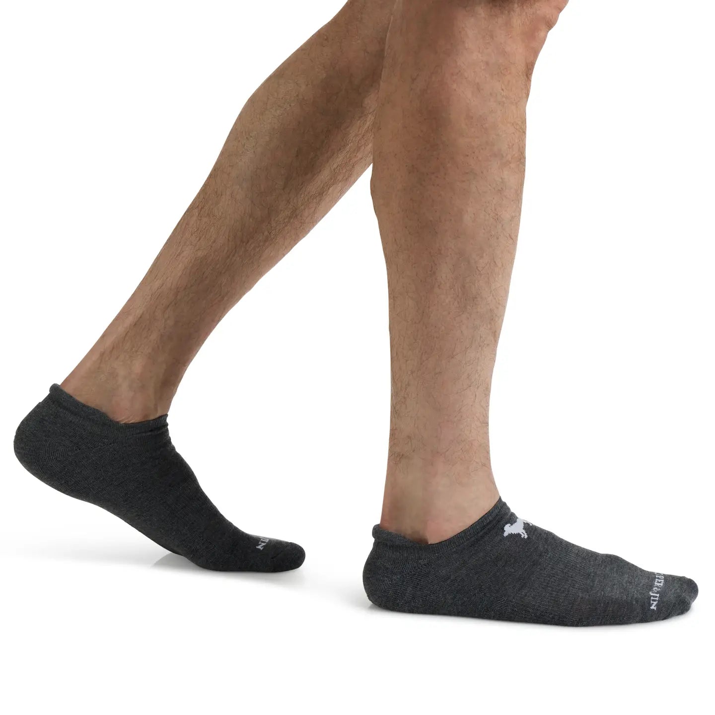 Ankle Sock: Dark Heather Grey
