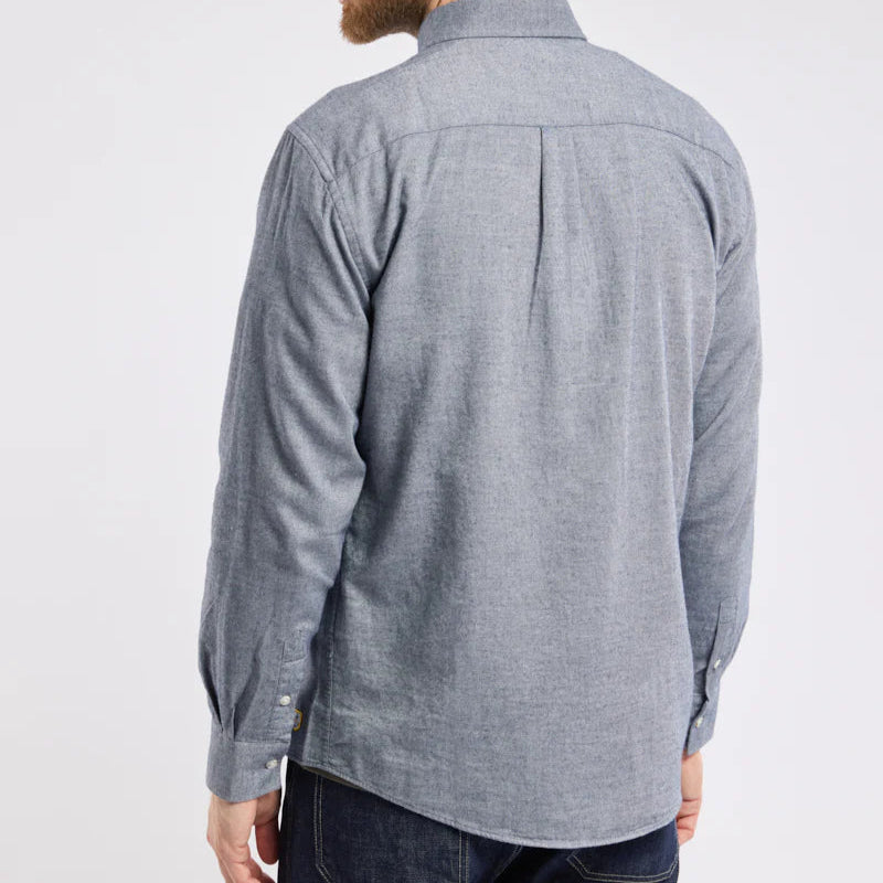 Check Shirt L/S: Dark Navy
