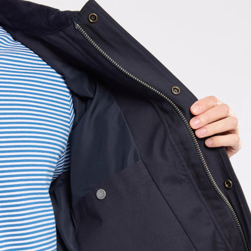 Water Repellant Jacket-Navy