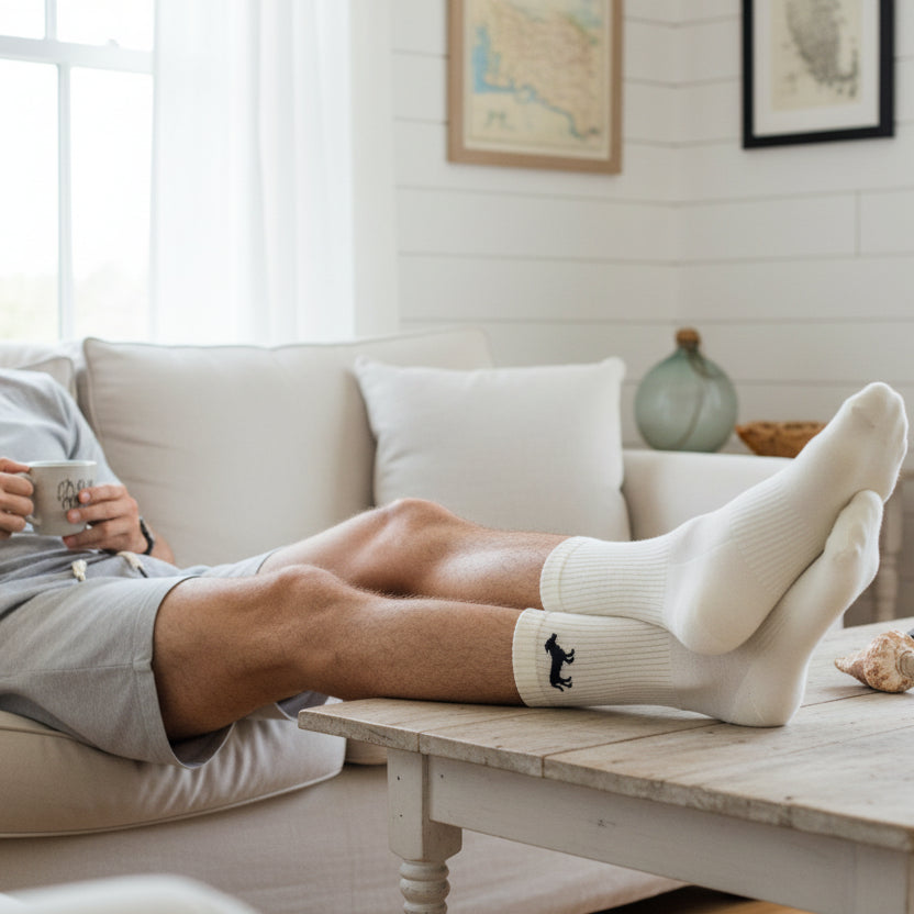 Crew Sock: Ivory