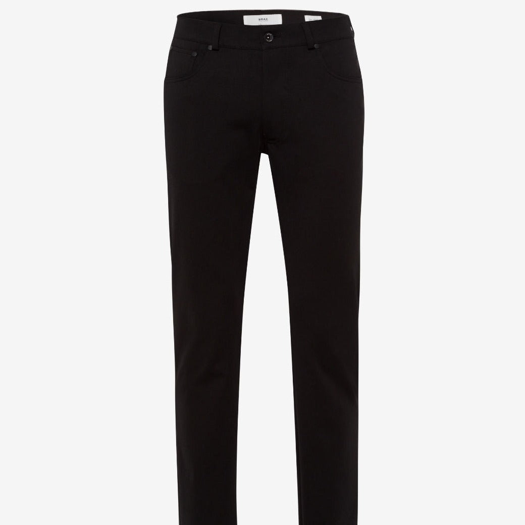 Chuck 5-Pocket Stretch Jersey Pant: Black