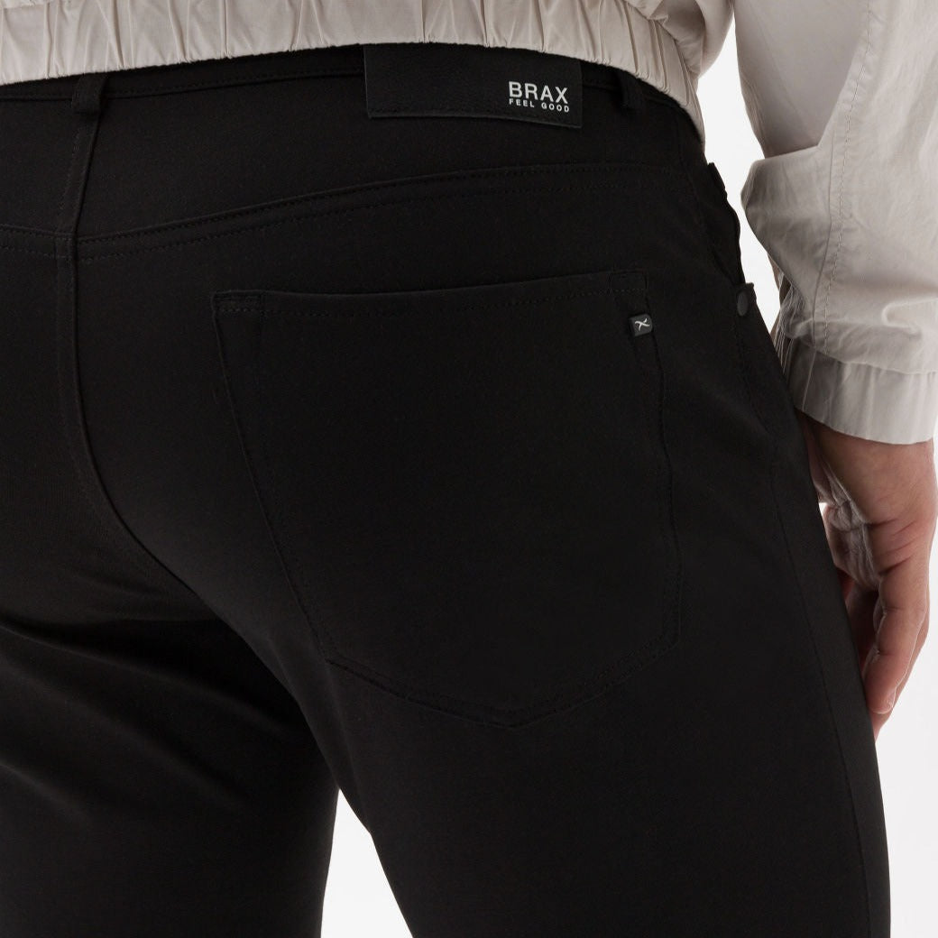 Chuck 5-Pocket Stretch Jersey Pant: Black