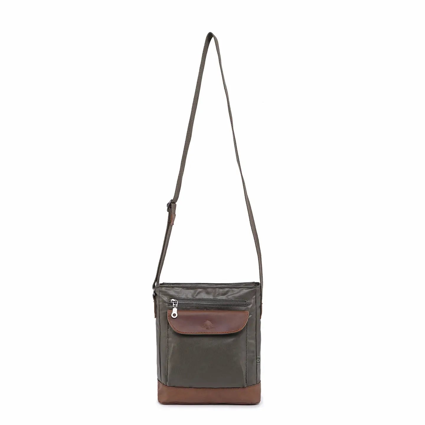 Urban Canvas Crossbody: Army Green