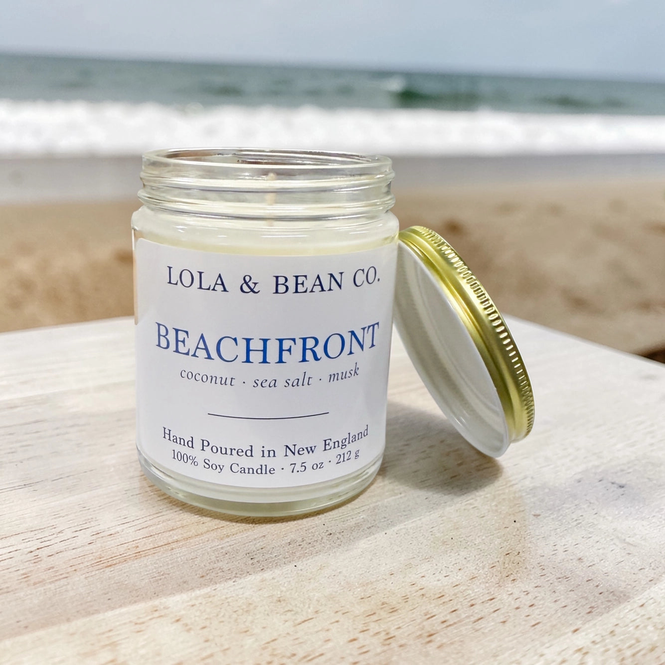 Costal Soy Candle: Beachfront 7.5 oz.