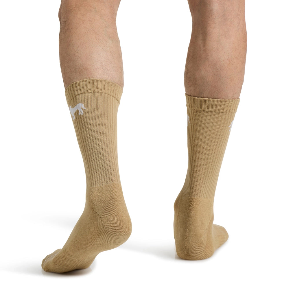 Crew Sock: Khaki