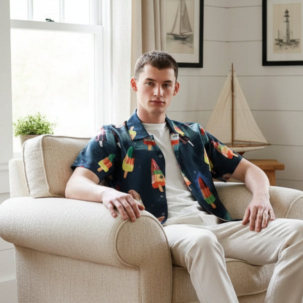 Rocket Lolly Print Shirt S/S