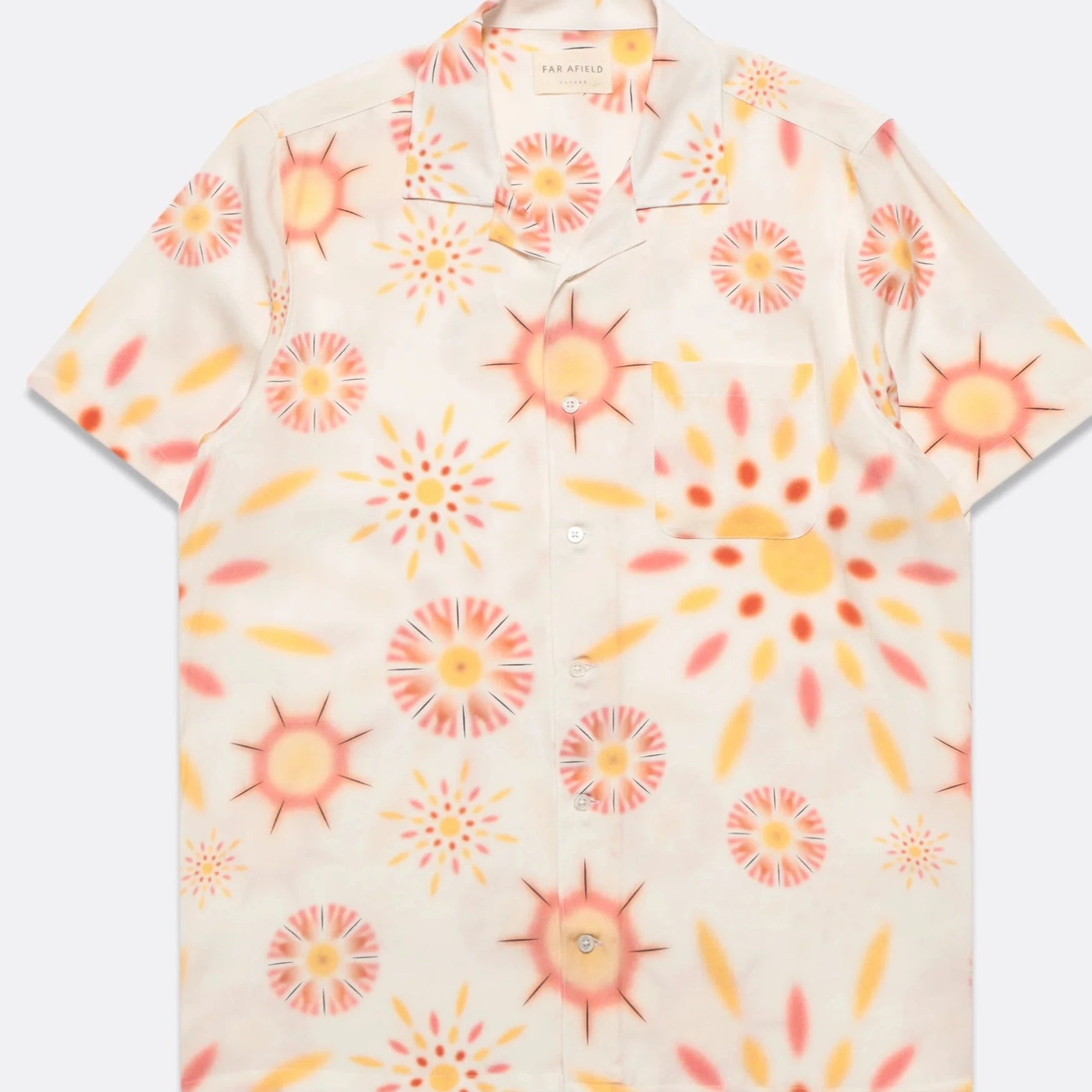 Stachio Floral Splash Shirt S/S
