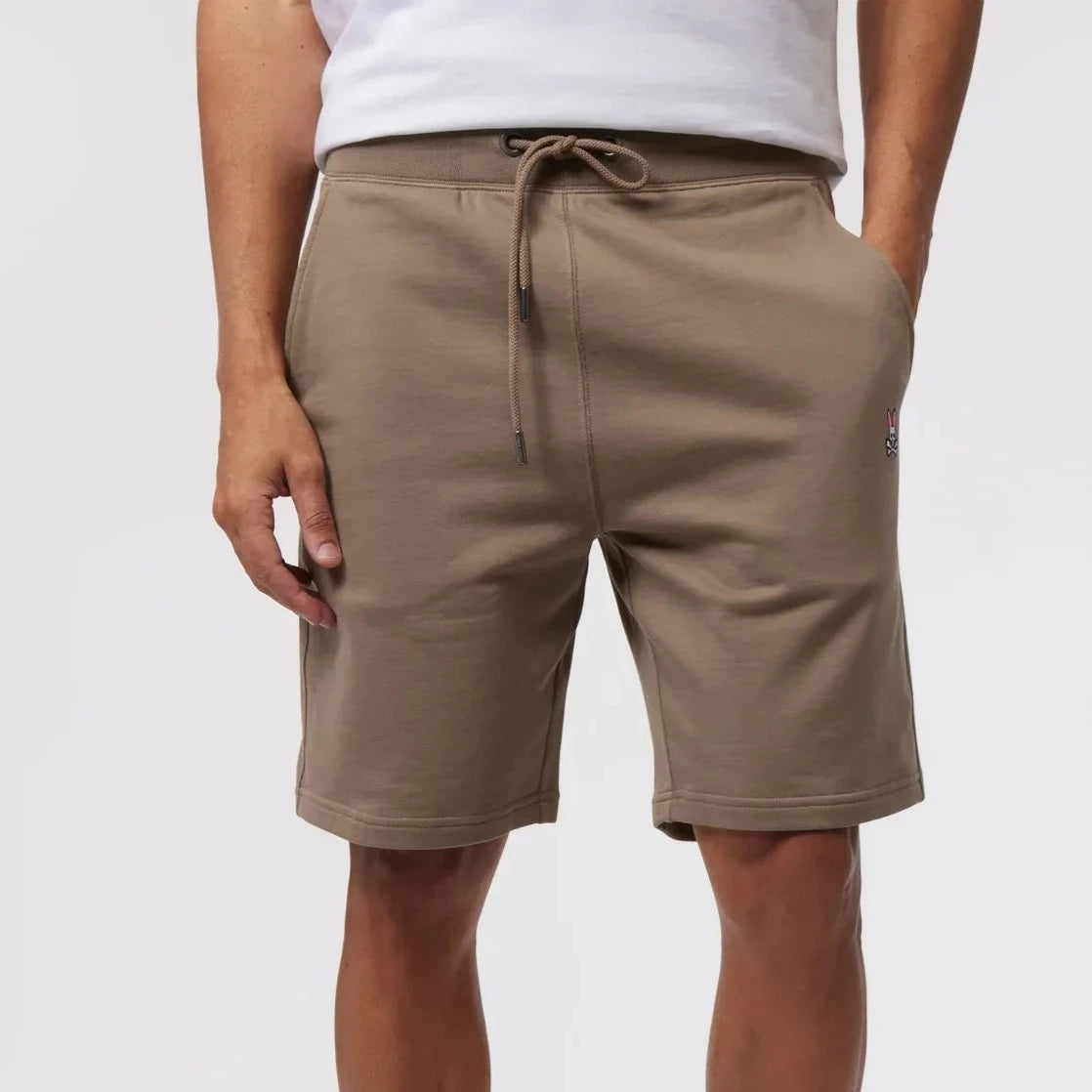 French Terry Short: Antique Taupe
