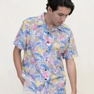 Ralph Camp Shirt S/S: Tropical White