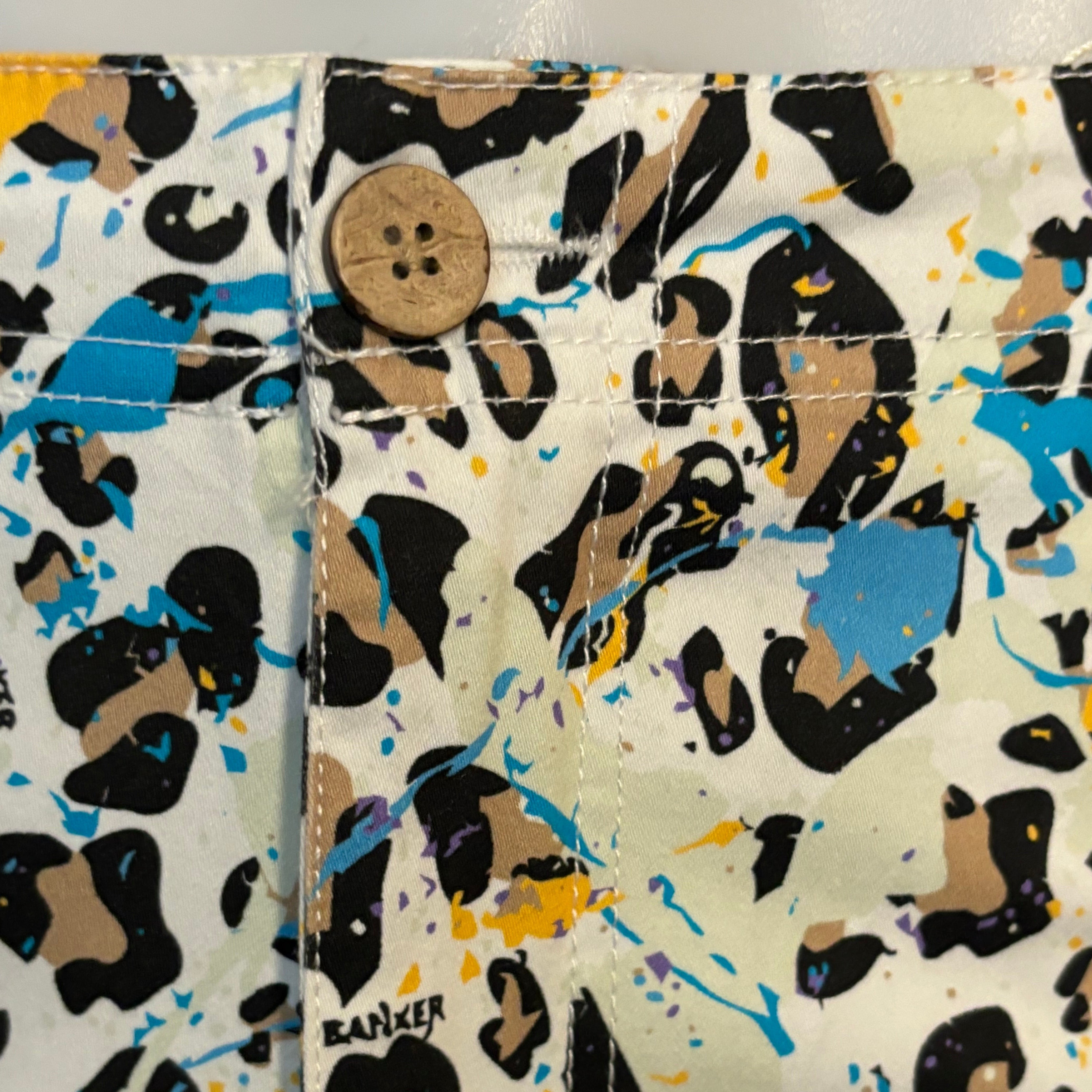 Stretch Short: Leopard / Woman Print