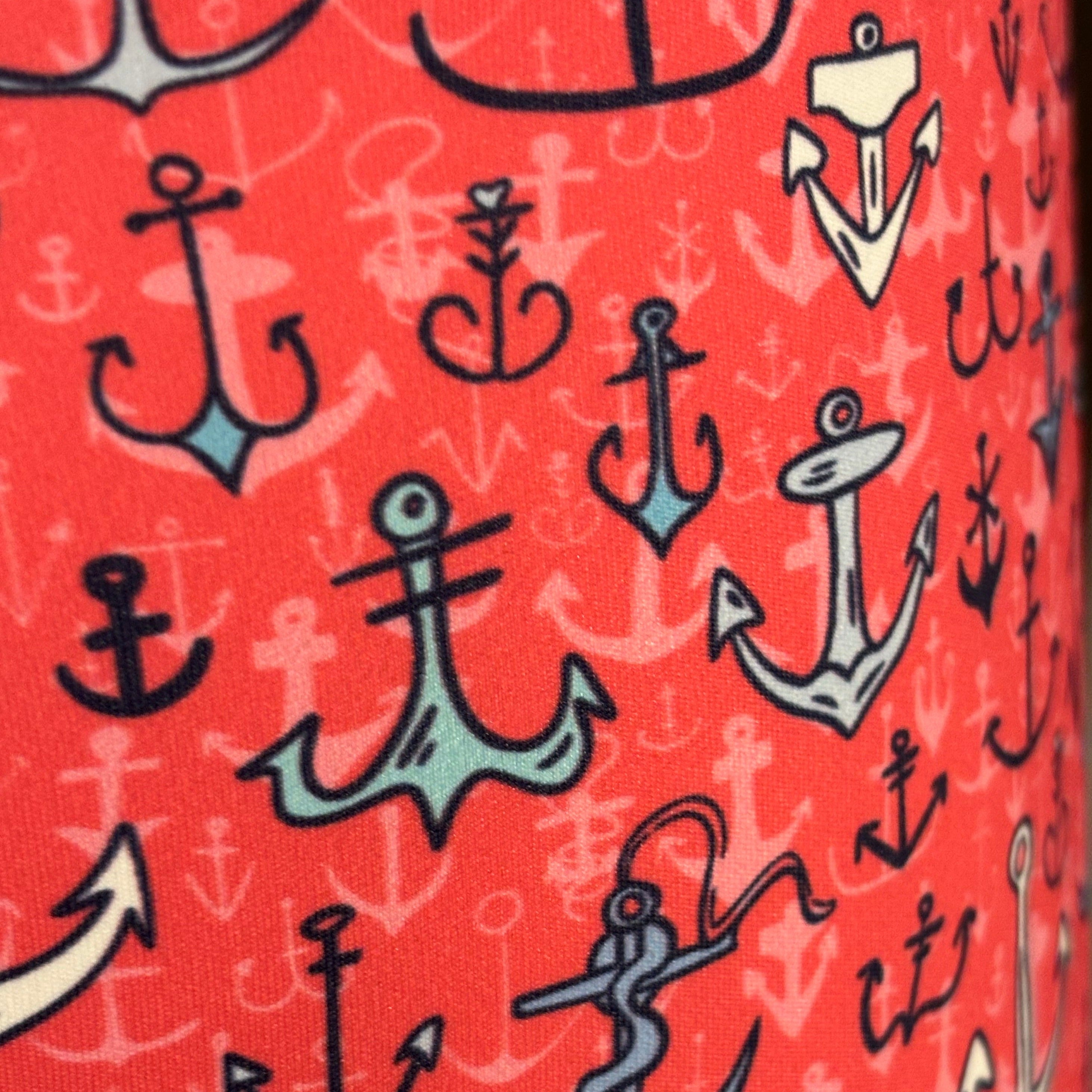 Crazy Anchor Swim Trunk: Pink