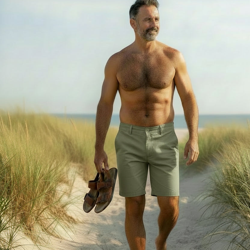 Ptown Short: Light Military Green